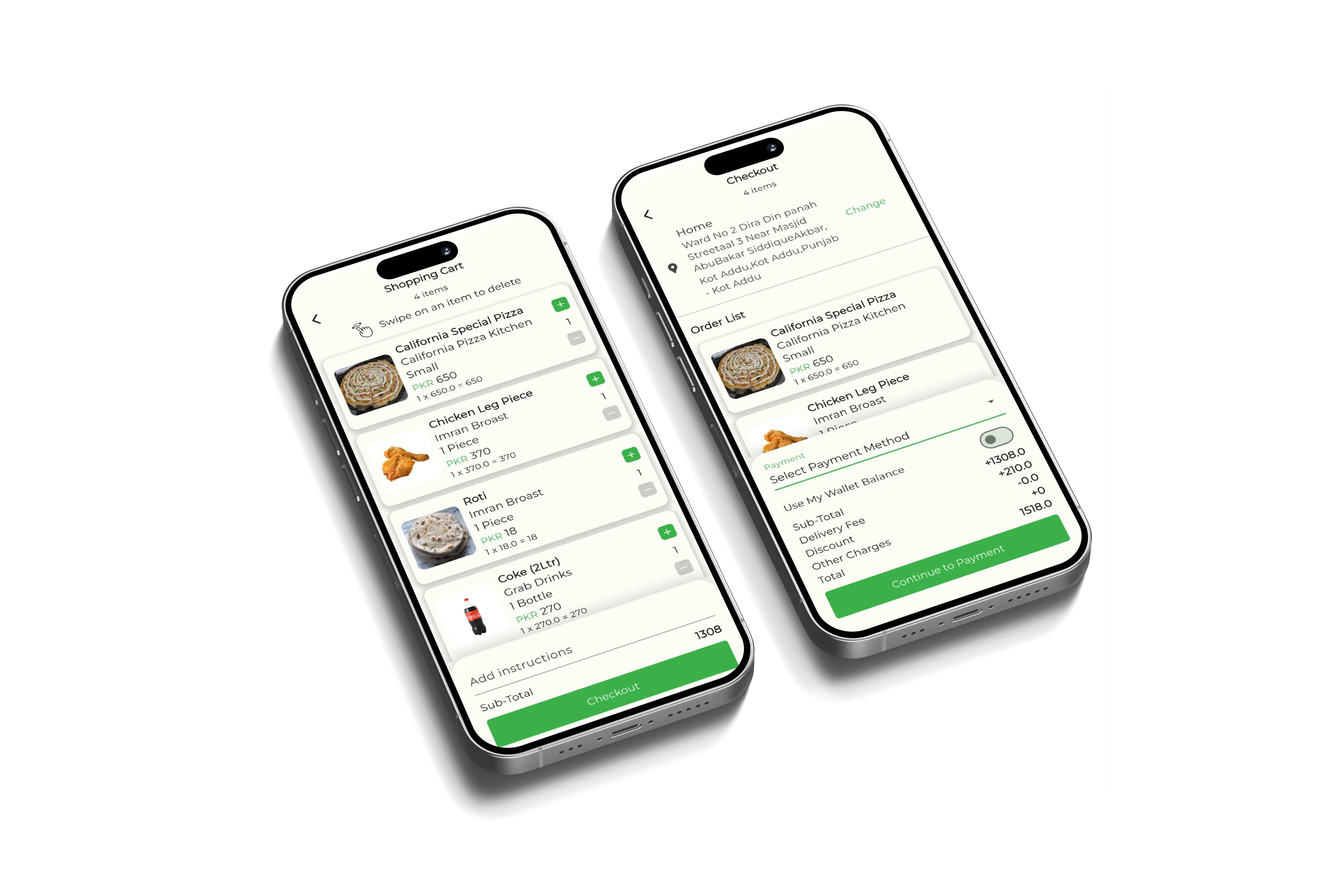 Grab & Go order tracking